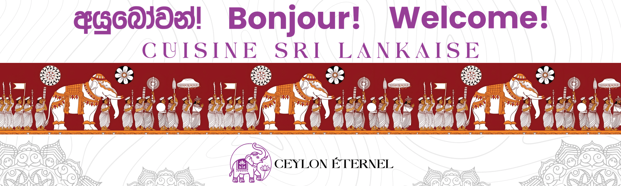 Sri Lankan Street Food Banner