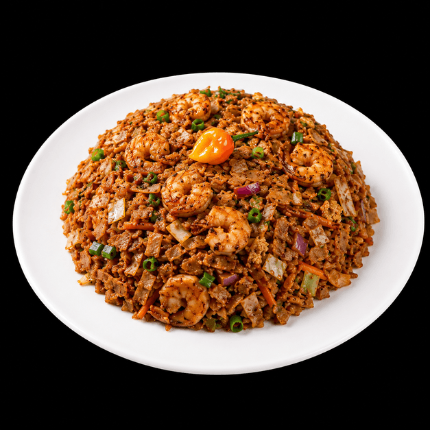 Crevettes Kothu Rôti