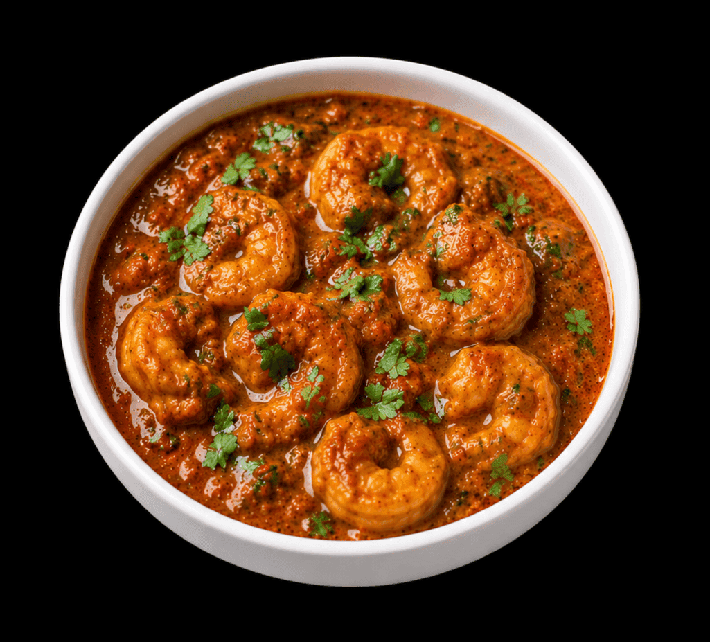 Crevettes Curry