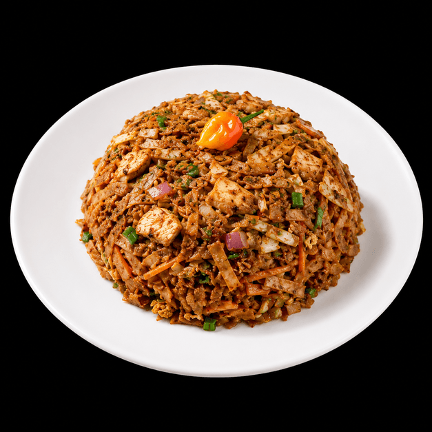 Poulet Kothu Rôti