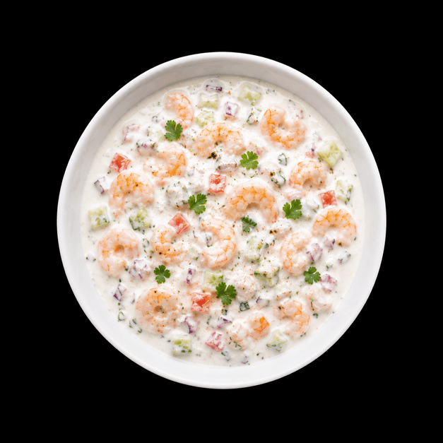 Raita Crevettes