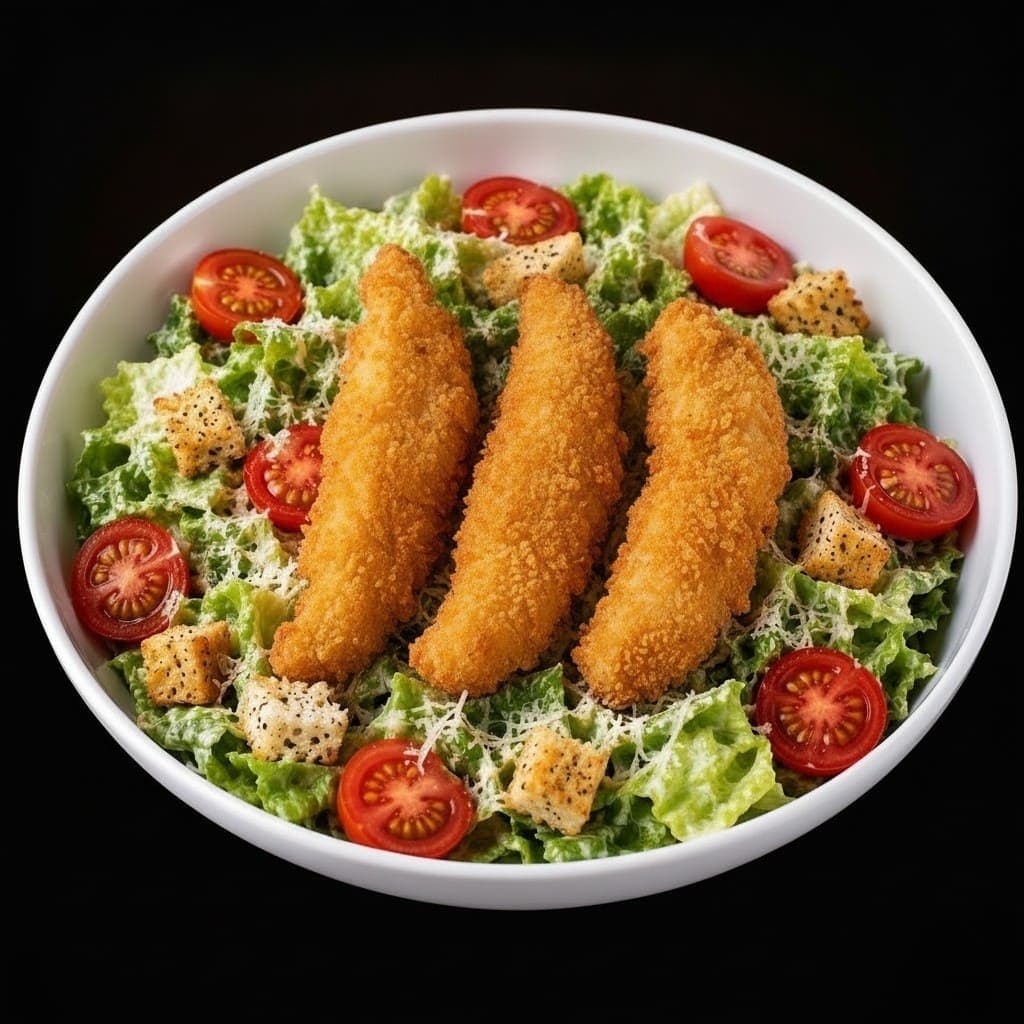 Salade Poulet Pané